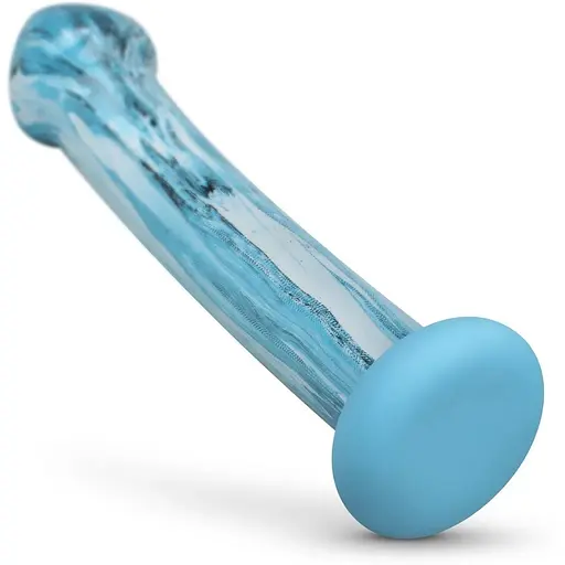 Стеклянный дилдо Gildo Ocean Ripple - фото 5