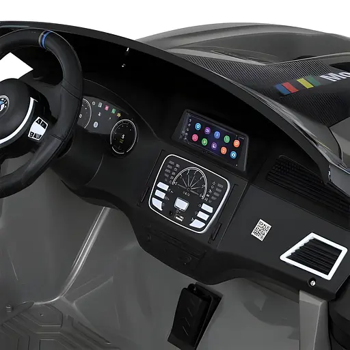 Електромобіль дитячий Bambi M 5849EBLRS-11 24V спортивний BMW для двох із пультом керування - фото 4