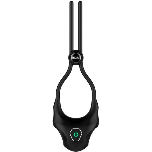 Ерекційне кільце Nexus Forge Vibrating Adjustable Lasso Black