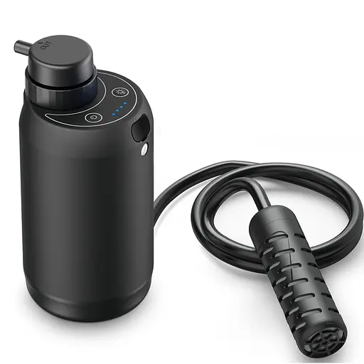 Електронний автоматичний портативний фільтр для води туристичний похідний BKLES BK-2000, чорний