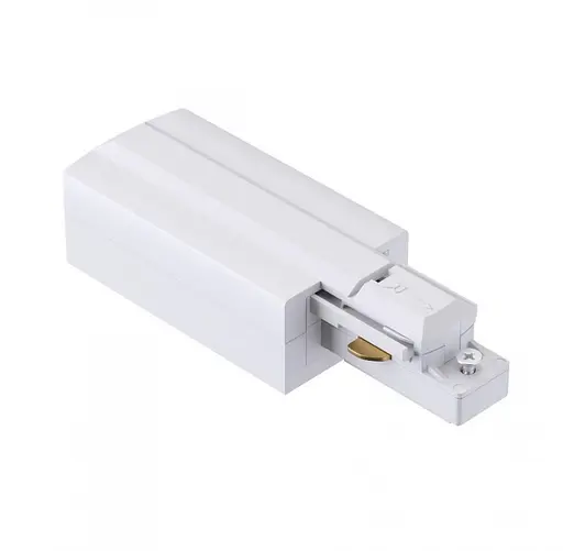 Подвод питания для трека правый, белый KLOODI KDTR3-361 R WH - фото 1