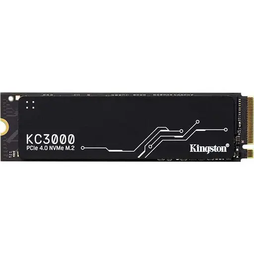 Накопичувач SSD Kingston m.2 NVMe 512Gb KC3000 480 500 (SKC3000S/512G) - фото 1