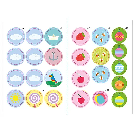 Книга з наклейками Малюк Киць-Киць "Цифри" Ранок 1841004, 12 сторінок - фото 4