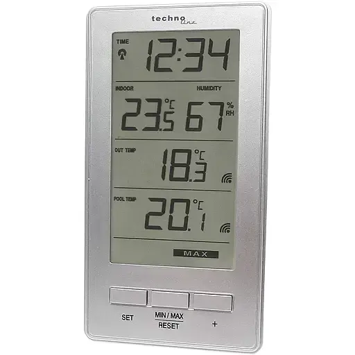 Термогигрометр Technoline WS9069 IT Silver (WS9069) - фото 6