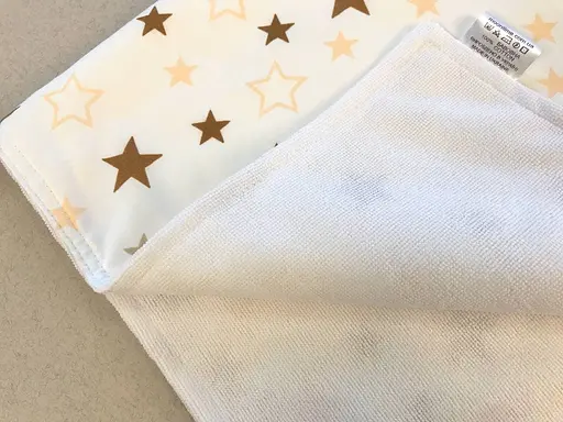 Непромокаемая пеленка Moontime "Звездопад бежевый" - фото 2