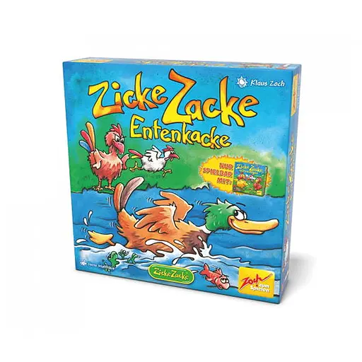 Настольная игра Zoch Цыплячьи бега. Дополнение (Zicke Zacke Entenkacke) (англ.) (601105196) - фото 1