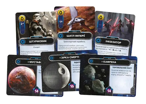 Настольная игра Geekach Games Звездные войны. Колодостроительная игра (Star Wars: The Deckbuilding Game) (укр.) (GKCH168SW) - фото 4