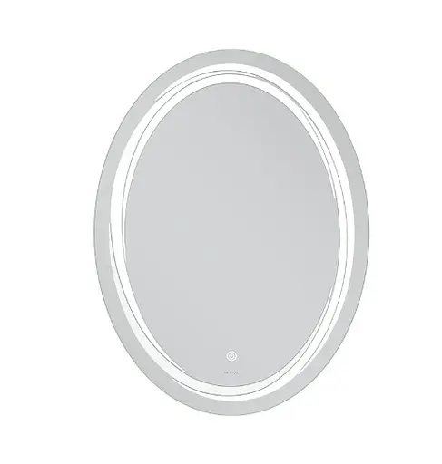 Дзеркало Mixxus Premium WAVE MV04-60x80 (LED Touch, Anti-fog (3-6,5kK)) (MP6636) - фото 2