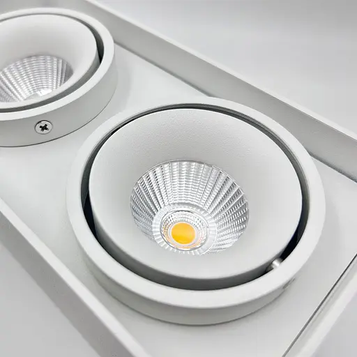 Точечный светильник Skarlat RSLC78005 2*10W WH 3000K - фото 2