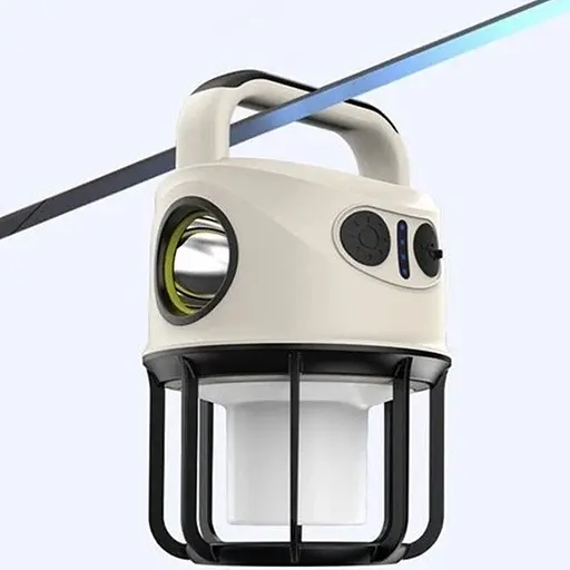 Кемпинговый переносной аккумуляторный фонарь CH-22025 Power bank Li-Ion аккумулятор ЗУ Type-C - фото 4