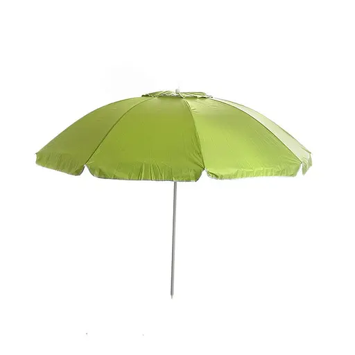 Зонтик пляжный Premium Pro 2 м (19/22) с наклоном и клапаном Зеленый 30412 - фото 3