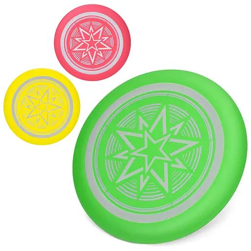 Літаюча тарілка фрісбі, 19.5 см, EVA, 19.5x19.5x1.5 см (В асортименті) - фото 2