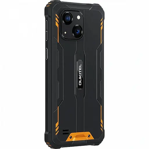 Смартфон Oulitel WP32 593" HD+ /4 ГБ/128 ГБ T606/6300 мАч/IP68/20+5 Мп Orange - фото 7