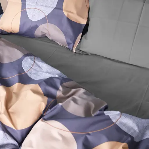 Простирадло MirSon Сатин 22-1393 Modern Geometry 220x240 см (2200010564556) - фото 5