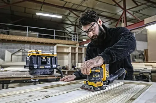 Аккумуляторная вибрационная шлифмашина DeWalt без АКБ и ЗУ DCW200NT - фото 13