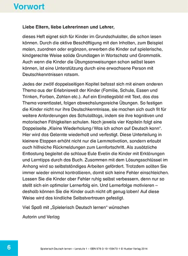 Spielerisch Deutsch lernen. Neue Geschichten. Wortschatz und Grammatik. Lernstufe 1 - фото 5