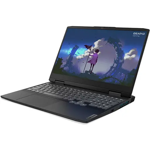 Ноутбук Ігровий LENOVO IdeaPad Ігровий 3 15IAH7,i5-12450H la 44GHz,16GB,512GB,3050 Ti 4GB,DOS,Onyx - фото 4
