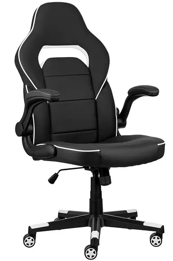 Ігрове крісло 2E Gaming Hebi Black/White (2E-GC-HEB-BKWT) - фото 1