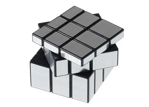 Кубик Ю-Джи Дзеркальний срібний (YJ Mirror Cube silver) (YJ8321) - фото 4