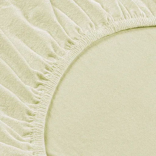 Простирадло махрове на резинці Home Line 140x200х20 см кремовий (195107) - фото 2
