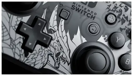 Геймпад Nintendo Switch Pro Controller Monster Hunter Rise Edition (71586) - фото 4