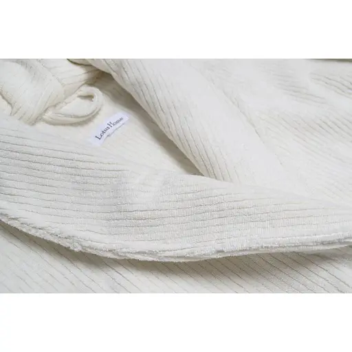 Халат Lotus Home Bold New off white махровый L белый (svt-2000022347884) - фото 3