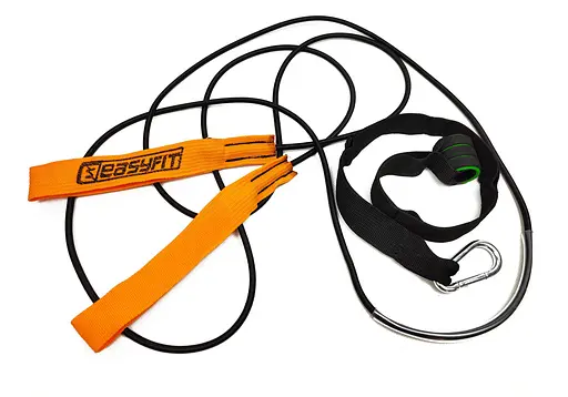 Гумова петля-еспандер EasyFit лижника, плавця, боксера 6 мм (EF-EBLP-AD-6) - фото 2