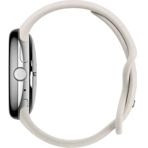 Smart Watch Google Pixel Watch 3 45mm Wi-Fi Polished Silver/Porcelain Band Global version - фото 4