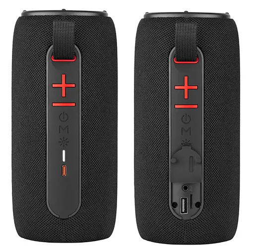 Bluetooth колонка Tracer Stripe TWS Black 10W (TRAGLO47182) - фото 4