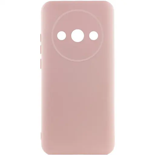Чохол Getman TPU Liquid Silk Full Camera для Xiaomi Redmi A3 Рожевий/Pink Sand