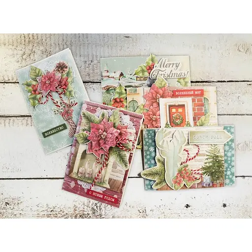 Набор для создания открыток Winter wonders FDGCK-017 - фото 8