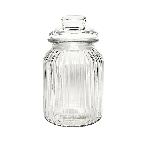 Банка емкость стеклянная с крышкой для хранения сыпучих продуктов 1150 мл, S&T Прозрачный 87085 - фото 2