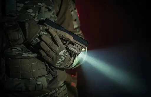 Фонарь с ЛЦВ Olight Baldr S Green Laser Flat Dark Earth - фото 12