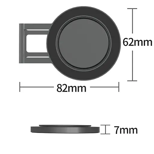 Підставка магнітна MagSafe for Apple FY25-C Black - фото 6