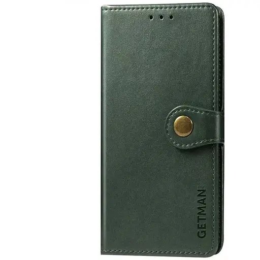 Шкіряний чохол-книжка GETMAN Gallant (PU) для Samsung Galaxy M34 5G Зелений