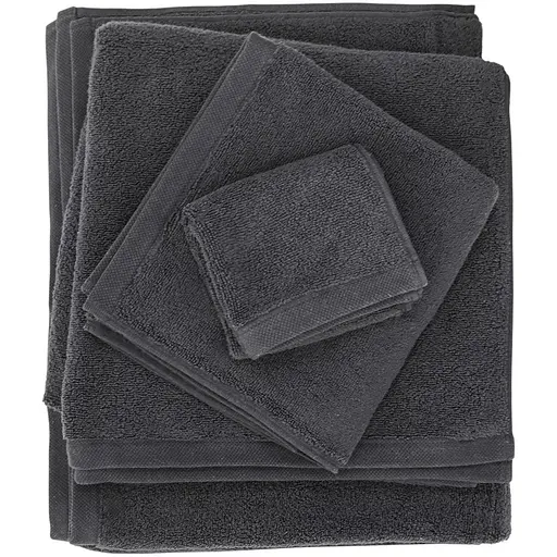 Полотенце МВМ My Home Нежность 70x140 см антрацит (BT-11 L ANTHRACITE) - фото 6