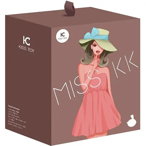 Вакуумный стимулятор с вибрацией KisToy Miss KK Pink - фото 6