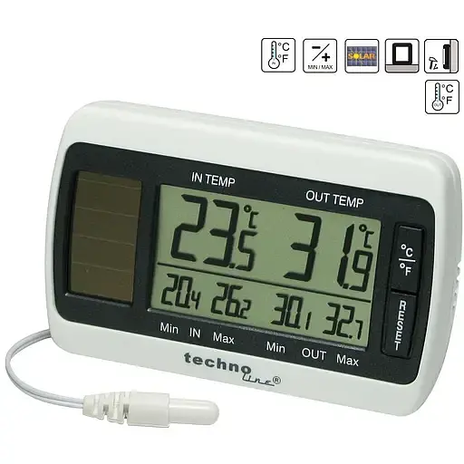 Термометр Technoline WS7008 White/Grey (WS7008) - фото 3