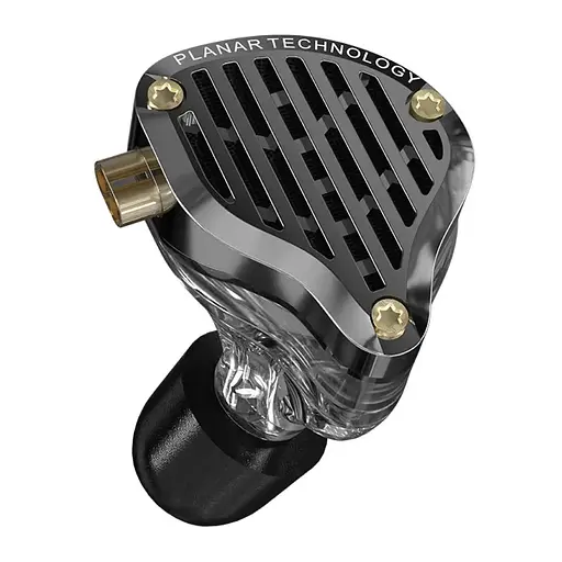 Наушники Knowledge Zenith проводные PR3 Planar Diaphragm с микрофоном гарнитура черные - фото 3