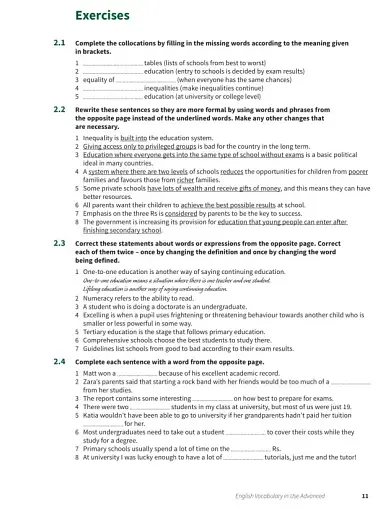 Vocabulary in Use 3rd Edition Advanced with Answers - фото 5