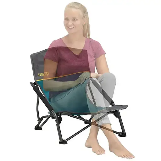 Набір крісел розкладних Uquip Sandy 2 шт. сіро-блакитні (DAS303242) - фото 10