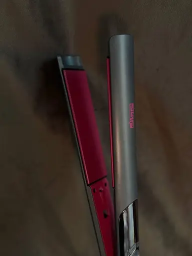 Випрямляч для волосся DSP 10265 45 Вт Червоний із сірим - фото 4