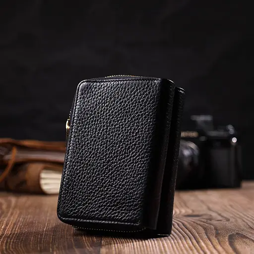 Кожаный женский кошелек Tony Bellucci 8.5х11.5х4 см acs0026998 - фото 8