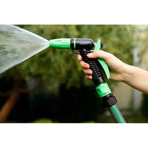 Пістолет для поливання пластиковий Presto-PS насадка на шланг (2100) - фото 3