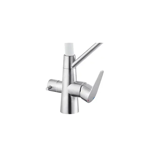 Змішувач для кухні Kroner KRM Edelstahl Klassisch - ESG03817WHI (CV027938) - фото 3