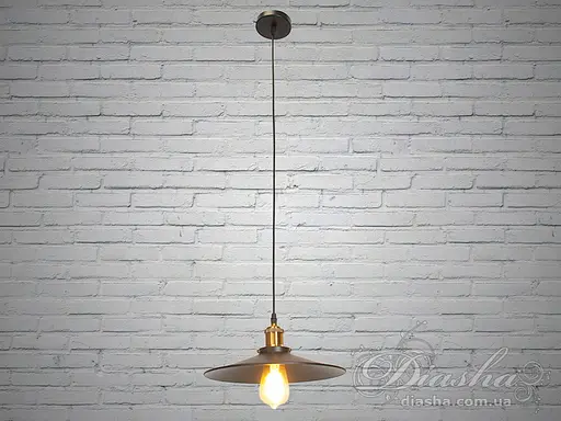 Захоплюючий, лаконічний світильник-підвіс в стилі Лофт, під лампу Едіс. - фото 3