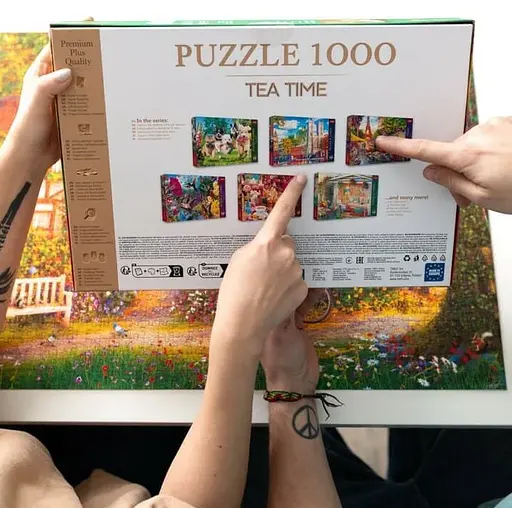 Пазл Tea Time Квітковий ринок Париж - 1000 елементів Trefl 10799 - фото 5