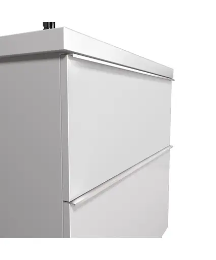 Тумба Мойдодир Grin 65-U с умывальником Fenova 65 Белый - фото 6