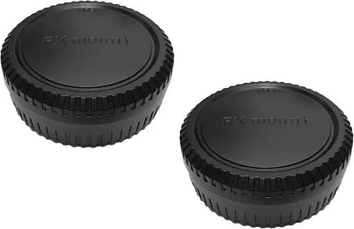 Задняя крышка объектива + Крышка корпуса Fuji X для Fujifilm X-T5 X-T4 X-T3 X-T2 - фото 3