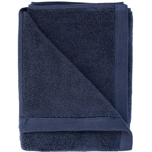 Рушник МВМ My Home Ніжність 30x50 см темно-синій (BT-11 S DARK BLUE) - фото 3